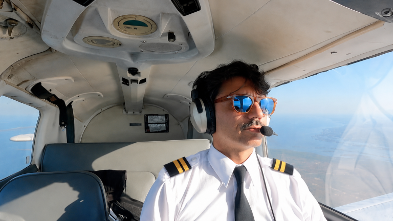 Boris building FAA flight hours in the United States before his EASA license conversion
